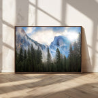 Half Dome Yosemite California Wall Art Canvas Print El Capitan
