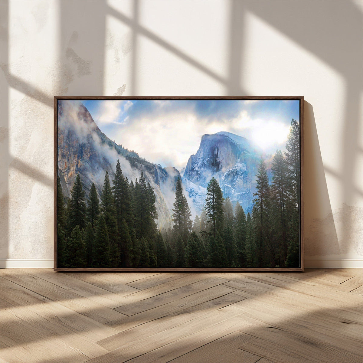 Half Dome Yosemite California Wall Art Canvas Print El Capitan