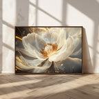 Abstract Floral Wall Art Canvas Print