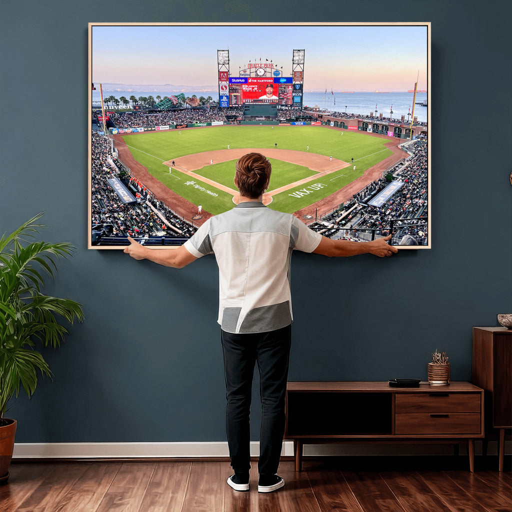 San Francisco Giants Baseball Team Print, Oracle Park