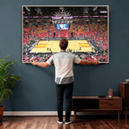 Miami Heat Basketball Team Print Wall Art, Kaseya Center