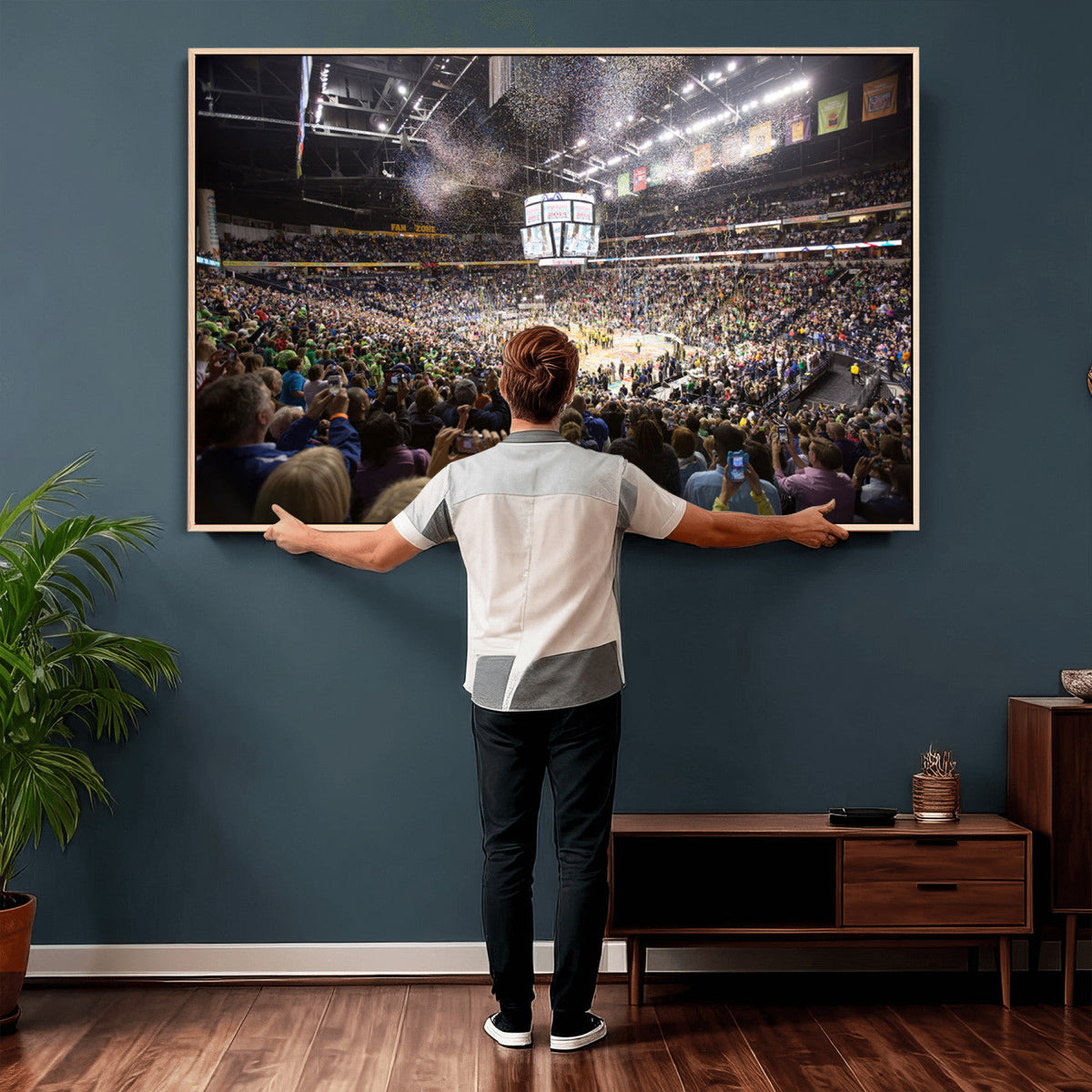 Bridgestone Arena Wall Art Canvas, Nashville Predators