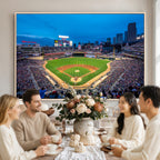 Target Field Stadium Wall Art Canvas Print, Minnesota Twins