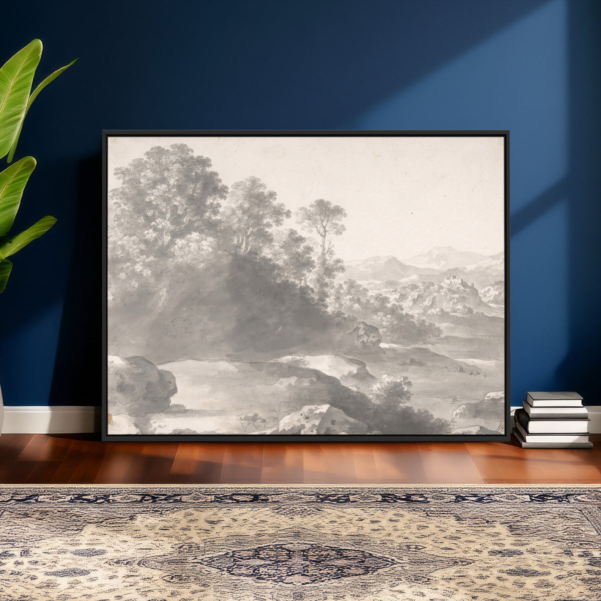 Van Poelenburch Landscape Canvas Wall Art | Dutch Golden Age