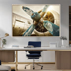 Vintage Airplane Canvas Print