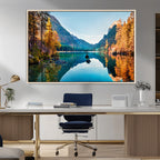 Fantastic Autumn Panorama Wall Art Canvas Print