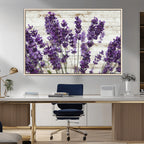 Lavender Herb Wall Art Canvas Print