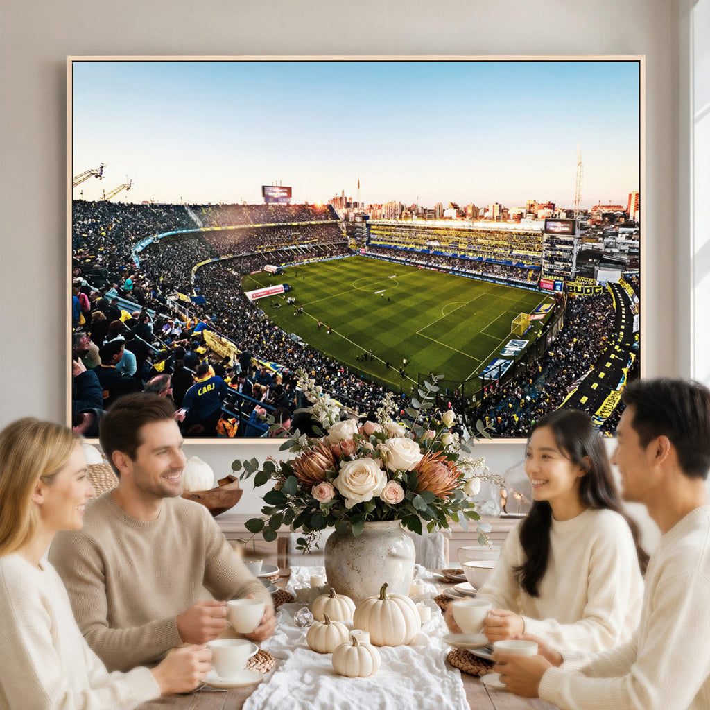 Boca Juniors Soccer Team Print, Buenos Aires Bombonera