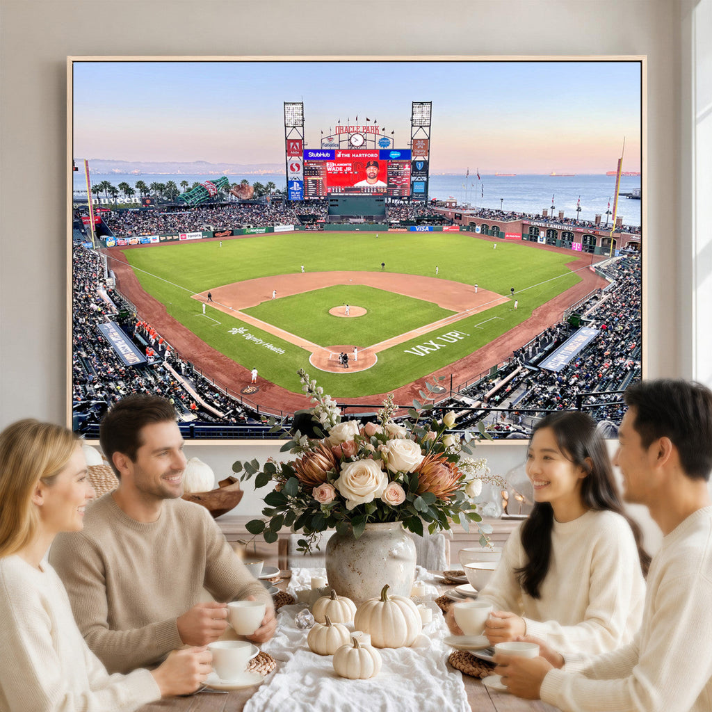 San Francisco Giants Baseball Team Print, Oracle Park