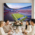Buffalo Bills Football Team Print Canvas, Buffalo Highmark Stadium