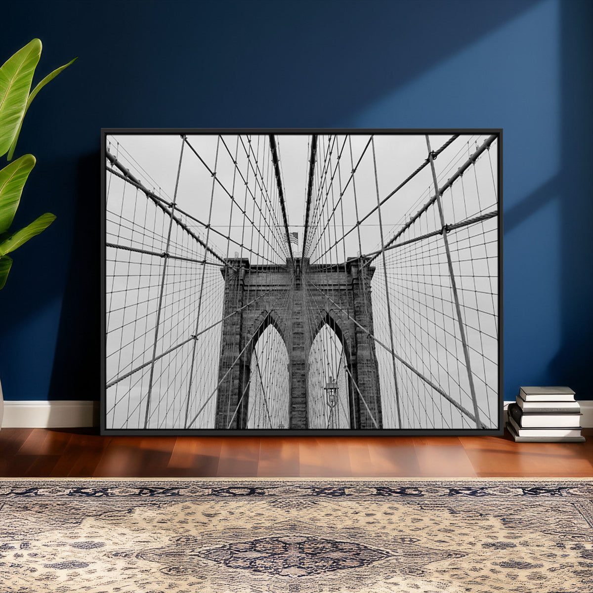 Large Brooklyn Bridge Wall Art Canvas Print