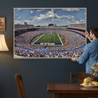 Buffalo Bills Highmark Stadium Wall Art Canvas Print, Bills Game Day Decor