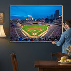 Target Field Stadium Wall Art Canvas Print, Minnesota Twins