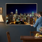 Atlanta Skyline Wall Art Canvas Print | Modern Cityscape