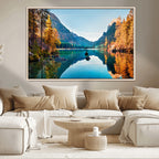Fantastic Autumn Panorama Wall Art Canvas Print