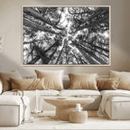Trees Contemporary Art Canvas Print