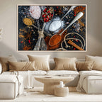 Spices and Seasonings Canvas Wall Art | Colorful Triptych Kitchen Decor