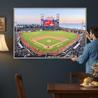 San Francisco Giants Baseball Team Print, Oracle Park
