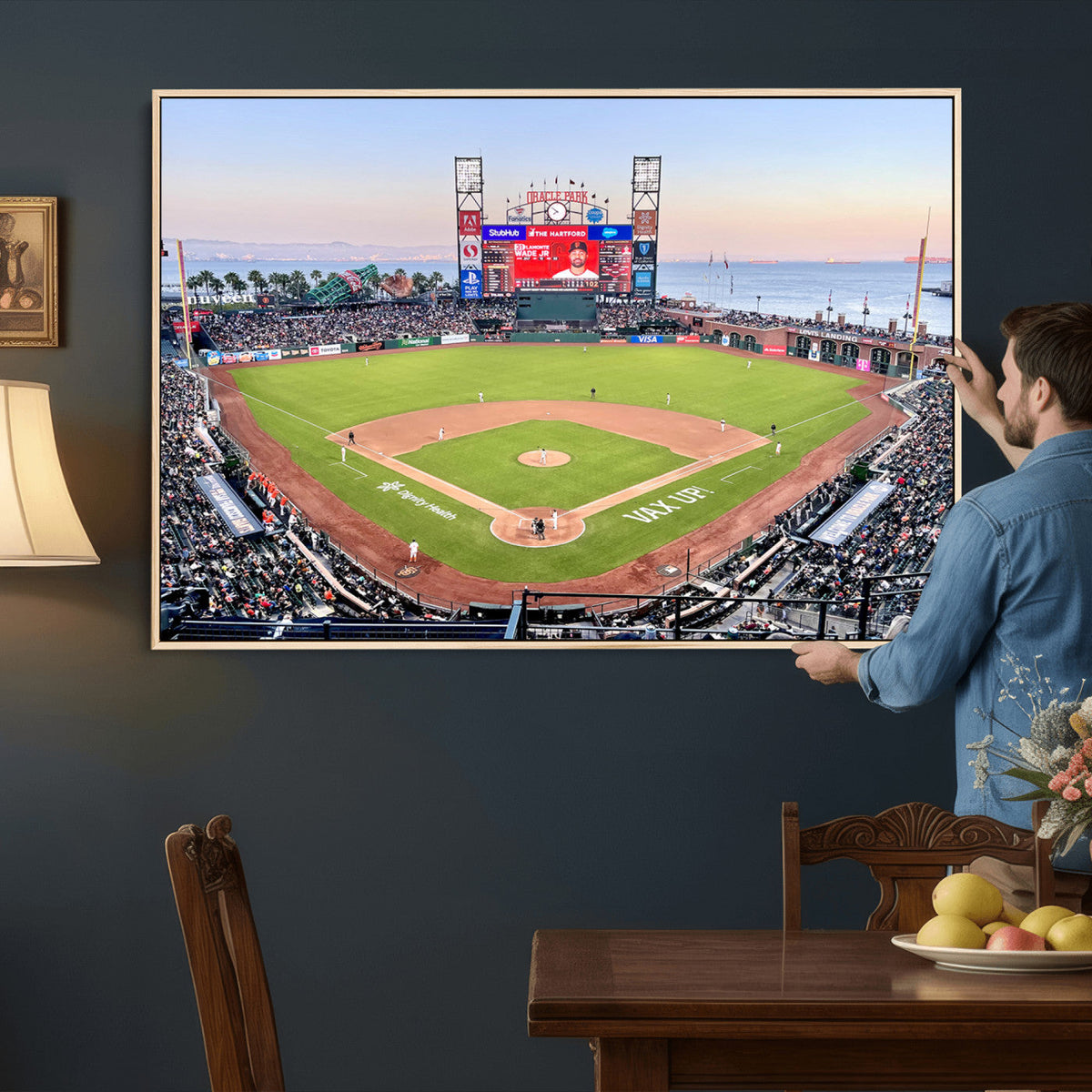 San Francisco Giants Baseball Team Print, Oracle Park