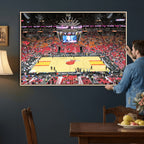 Miami Heat Basketball Team Print Wall Art, Kaseya Center