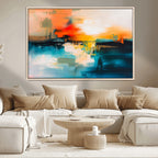 Colorful Abstract Wall Art | Bold Modern Canvas Print | Ready to Hang