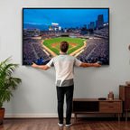 Target Field Stadium Wall Art Canvas Print, Minnesota Twins