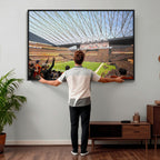 Cleveland Browns Stadium Wall Art Canvas Print