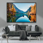 Fantastic Autumn Panorama Wall Art Canvas Print