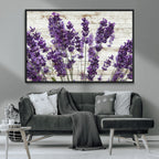 Lavender Herb Wall Art Canvas Print