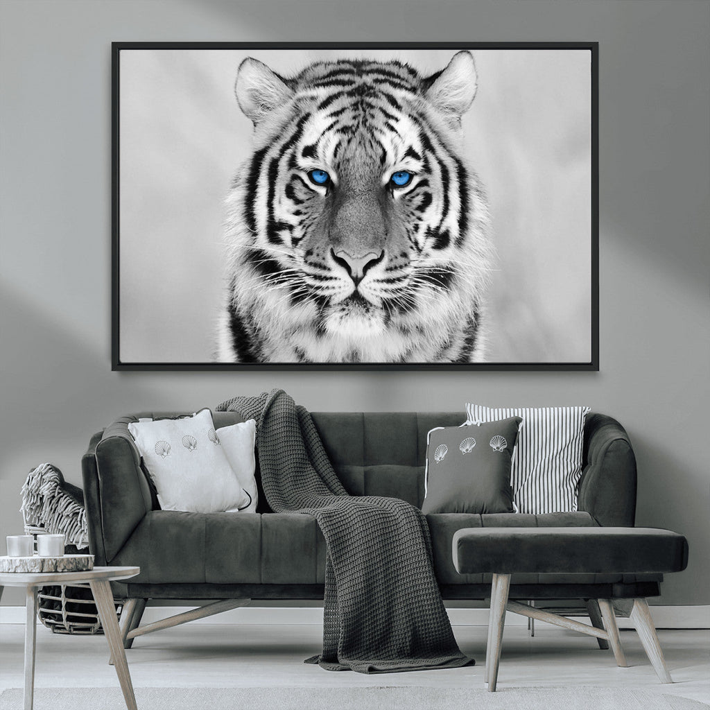 Tiger Canvas Artwork Wall Art Print