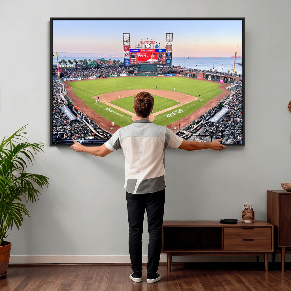 San Francisco Giants Baseball Team Print, Oracle Park