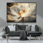 Abstract Floral Wall Art Canvas Print