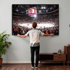 Amerant Bank Arena Wall Art Canvas Print, Hockey Arena