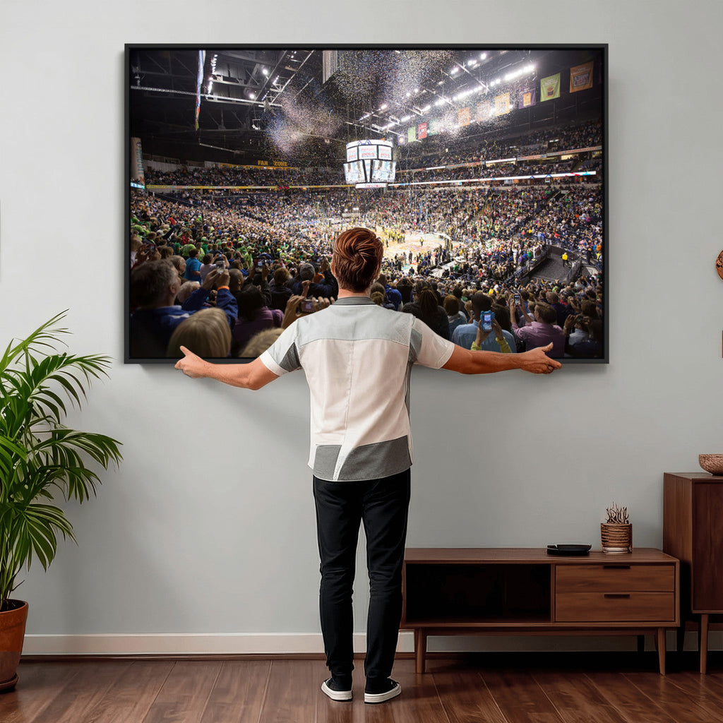 Bridgestone Arena Wall Art Canvas, Nashville Predators