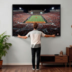 Boone Pickens Stadium Wall Art Oklahoma State Cowboys Print
