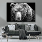 399 Grizzly Bear Canvas Print, Ready to Hang Wall Art