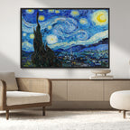 Vincent Van Gogh The Starry Night Abstract Wall Art Canvas Print