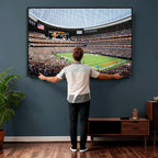 Chicago Bears Soldiers Field Wall Art Canvas Print, Framed and Ready to Hang