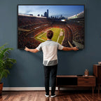 Chicago Bears Soldier Field Canvas Wall Art, NFL Stadium Panorama