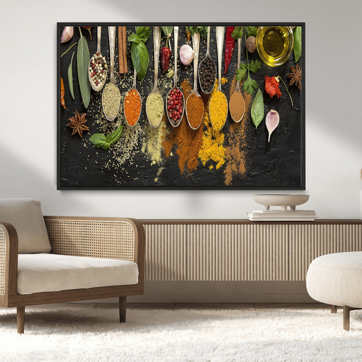 Spices Wall Art Canvas Print