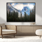 Half Dome Yosemite California Wall Art Canvas Print El Capitan