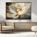 Abstract Floral Wall Art Canvas Print