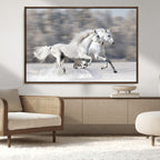 The White Horses Wall Art, Framed White Horses Wall Art