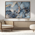 Multipanel Marble Fluid Effect Wall Art Abstract Canvas Wall Art Print