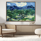 Olive Trees Van Gogh Wall Art Canvas Print