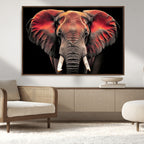 Elephant Wall Art Canvas Print