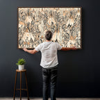 Native American Indian Wall Art Canvas Print