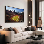 Chicago Bears Soldier Field Canvas Wall Art, NFL Stadium Panorama