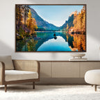 Fantastic Autumn Panorama Wall Art Canvas Print