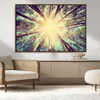 Tree and Sunshine Canvas Print